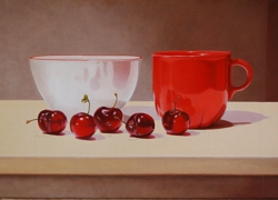 TEMPORANEITA' DI UN RICORDO olio su tela 30 x 50