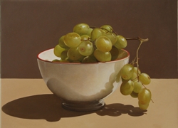 Ombre sulla tavola olio su tela 40x50