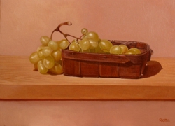 sulla mensola della cucina olio su tela 30 x 40