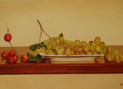 sinfonia invernale olio su tela 30 x 50