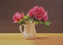 prima fioritura olio su tela 50 x 70
