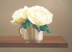 regale eleganza olio su tela 40 x 50
