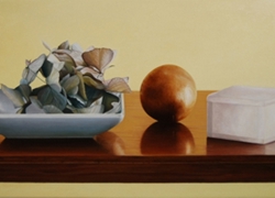 accostamenti inconsueti olio su tela 30 x 60