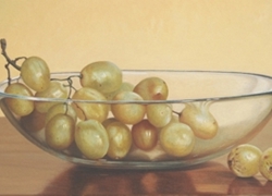 sferiche evanescenze olio su tela 20 x 40