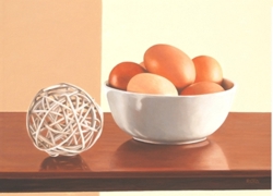 intreccio d'amore olio su tela 30 x 40