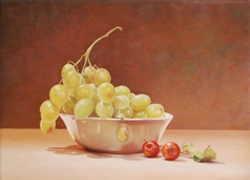 Luce interiore olio su tela 30 x 40