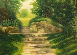 armonie nascoste olio su tela 60 x 70