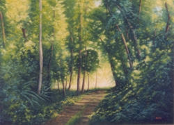 segrete memorie olio su tela 70 x 80